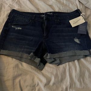 New jean shorts